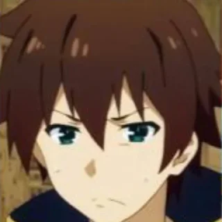 😠 Сато Казума, Telegram sticker 5 of 27
