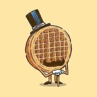 🧇 Вафли 🧇, sticker Telegram 8 sur 25
