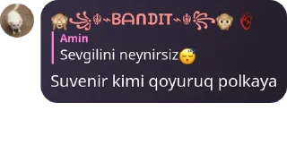 🙄 ⋆LS༱┆Nigar • @sticbot, стикер Telegram 6 из 29