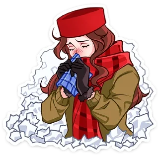 🥶 Илья и Анфиса :: @stickroom, sticker Telegram 17 sur 48