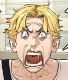 🤬 Манхвы жызнь, Telegram sticker 9 of 53