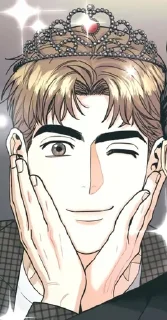 🤴 Манхвы жызнь, Telegram sticker 18 of 53