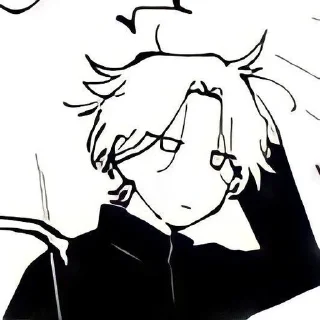 🌟 .｡*ﾟ+.*.｡langa hasegawa/snow❄️, стикер Telegram 5 из 39