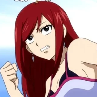 💮 Erza Scarlet @inteakiss @O0IlX, Telegram sticker 5 of 120