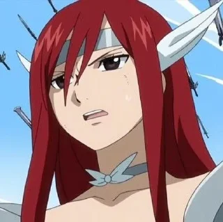💮 Erza Scarlet @inteakiss @O0IlX, Telegram sticker 17 of 120