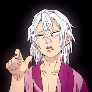 💎 Uzui @demonslayerstickersss, стікер Telegram 6 з 17