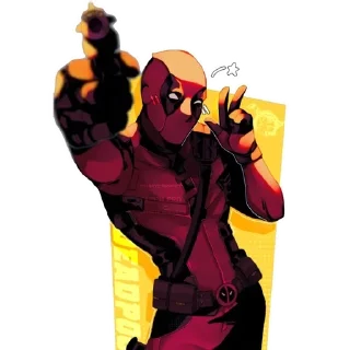🌟 spideypool, cr : @alisak1m, стікер Telegram 18 з 48