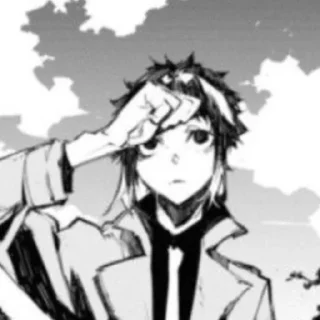 ☠️ Akutagawa Ryunosuke @Akytikkk, sticker Telegram 9 sur 97