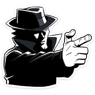 👉 Джордж от @TgSticker, Telegram sticker 19 of 49