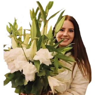 💐 ланА рей, sticker Telegram 12 sur 55