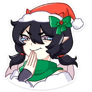 😮 новогодняя ивэлтин без надписей @stickwithouttext, sticker Telegram 11 sur 48