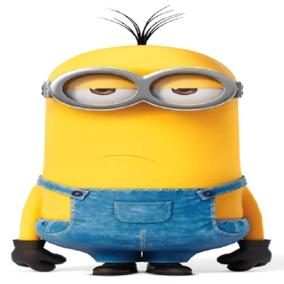 😑 Миньоны, Telegram sticker 7 of 15