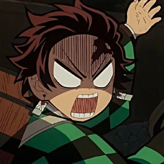 ❤️ Клинок Рассекающий демонов, Telegram sticker 6 of 120