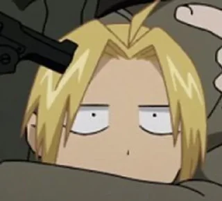 🌟 2 Стальной алхимик, Telegram sticker 13 of 13