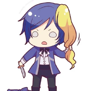 🤫 Kaito my bf, Telegram sticker 5 of 45