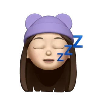 😴 @Mifamour ❤🌸, Telegram sticker 4 of 29