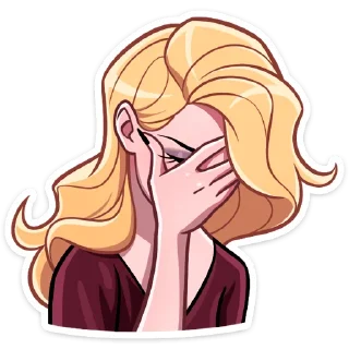 🤦‍♀️ Элинор @Nyasticks, sticker Telegram 18 sur 49