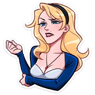 🤔 Элинор, стікер Telegram 20 з 48