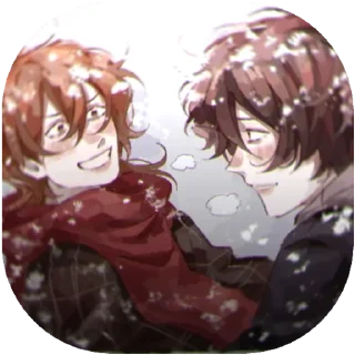 💋 Soukoku @Shumisq, sticker Telegram 24 sur 95