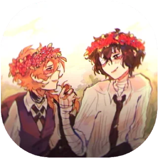💋 Soukoku @Shumisq, sticker Telegram 12 sur 95