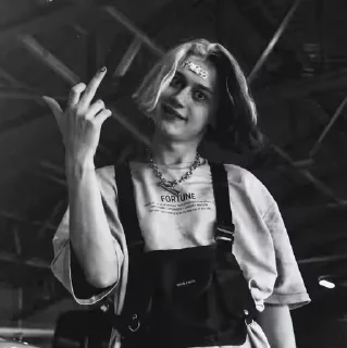 🖕 Kolyan, стікер Telegram 24 з 27