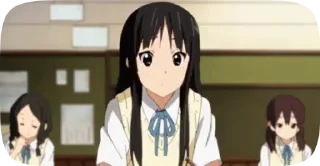 🐈‍⬛️ K-On! part 5, стікер Telegram 18 з 50