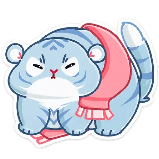 😠 Зимний Рулет (@TgSticker), стікер Telegram 11 з 48