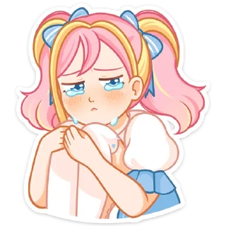 😭 Акари (@TgSticker), sticker Telegram 11 sur 48