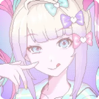 🎀 𝒦-𝒶𝓃ℊℯ𝓁::@stiklily🎀🍬, Telegram sticker 19 of 60