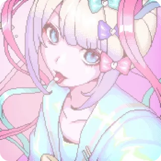 🎀 𝒦-𝒶𝓃ℊℯ𝓁::@stiklily🎀🍬, Telegram sticker 10 of 60
