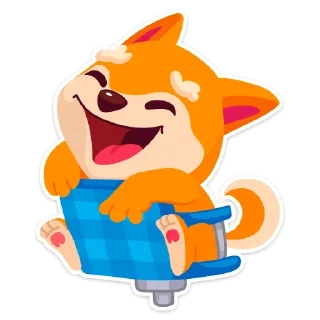 🌟 Песик, sticker Telegram 8 sur 15