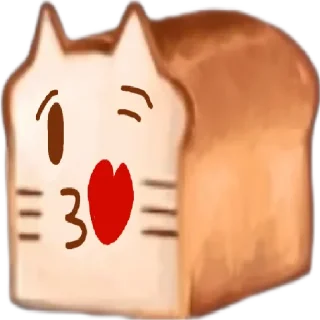 😘 Коты хлеб 🍞, Telegram sticker 13 of 27
