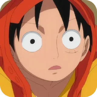 😧 luffy @parasize, стикер Telegram 23 из 23