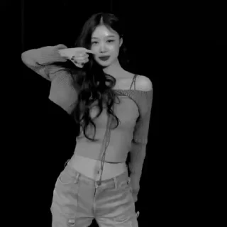 🌟 bw #1 @onlysoojin, sticker Telegram 10 sur 51