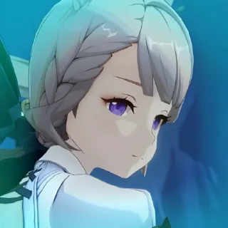 🌠 ⊹‌ °   𝆺𝅥 ʟʏɴᴇᴛᴛᴇ 𓆪  𝆺𝅥 @genshin_st1ckers, Telegram sticker 17 of 40