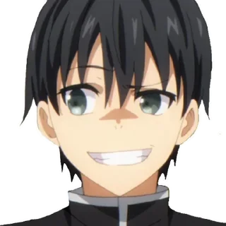 😁 БОЛЬШЕ ⇨ @CLOOBHUB АНИМЕ СТИКЕРЫ ANIME STICKERS ТГ, Telegram sticker 13 of 53