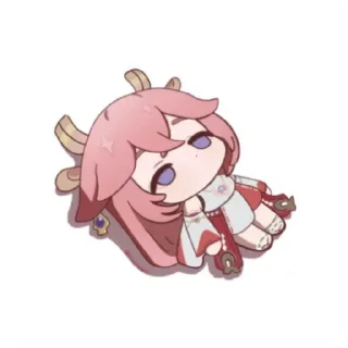 ❤ Yae Miko`~, Telegram sticker 13 of 47