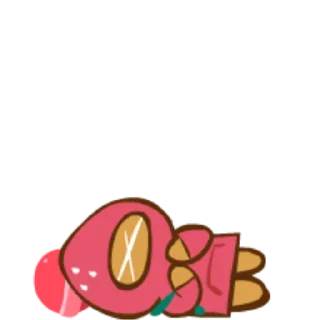 🍓 Strawberry Cookie!, sticker Telegram 14 sur 28