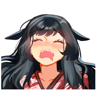 😌 Кисумэ - @tg_sticks, Telegram sticker 5 of 18