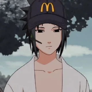 💜 Sasuke Uchiha, sticker Telegram 23 sur 36