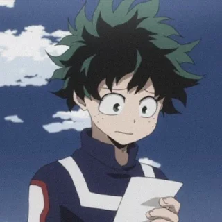 💌 deku⊹ ࣪˖⁩࿐, Telegram sticker 5 of 27
