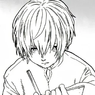 ✍ fushi manga, Telegram sticker 24 of 27