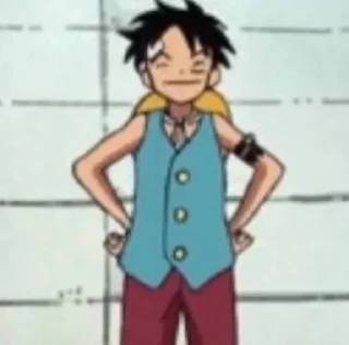 😁 One piece, стикер Telegram 15 из 92