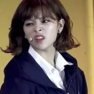 🌟 Jeongyeon mem from Vi_, Telegram sticker 23 of 40
