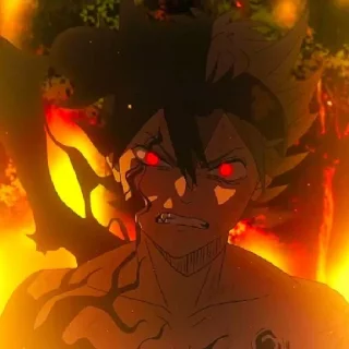 🖤 BlackClover, Telegram sticker 6 of 90