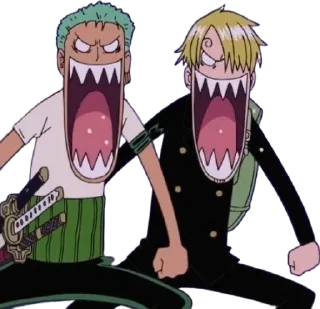 😡 Straw Hats @animestickersgreyocu, стікер Telegram 20 з 71