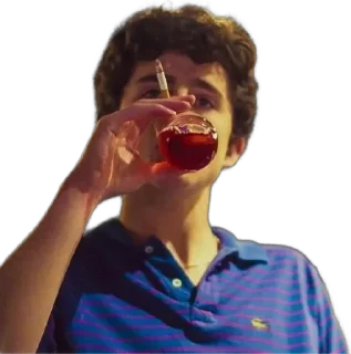 🍷 call me by your name, Telegram sticker 19 of 19