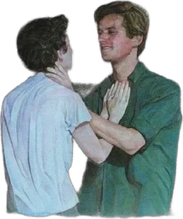 🤐 call me by your name, Telegram sticker 14 of 19