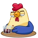 😕 Shaitan Chick, sticker Telegram 15 sur 30