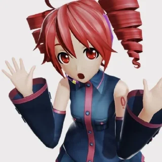 🦎 @PEACEWORLDSCH//🦎Kasane Teto, Telegram sticker 17 of 101